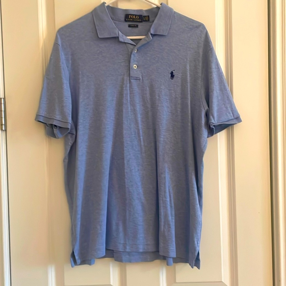 POLO by Ralph Lauren Soft Cotton Short Sleeve Polo Shirt - Like New!